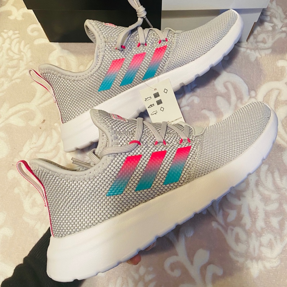 ADIDAS LITE RACER RBN BIG KIDS SHOES 💕 - Picture 2 of 9